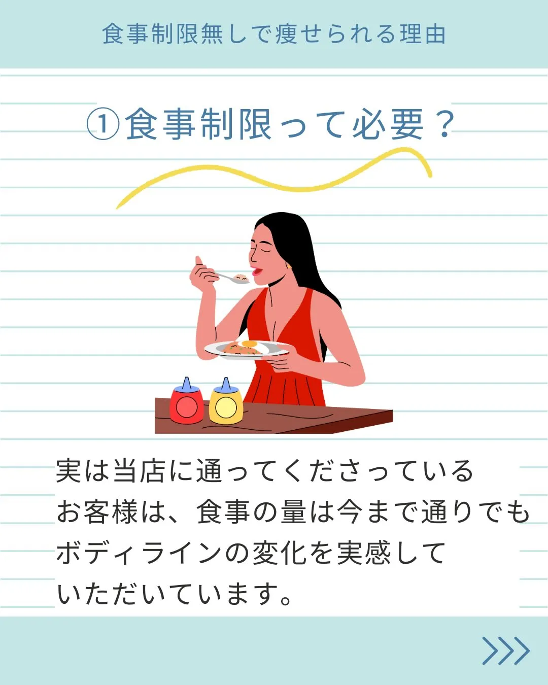 【食事制限しなくても痩せます！】