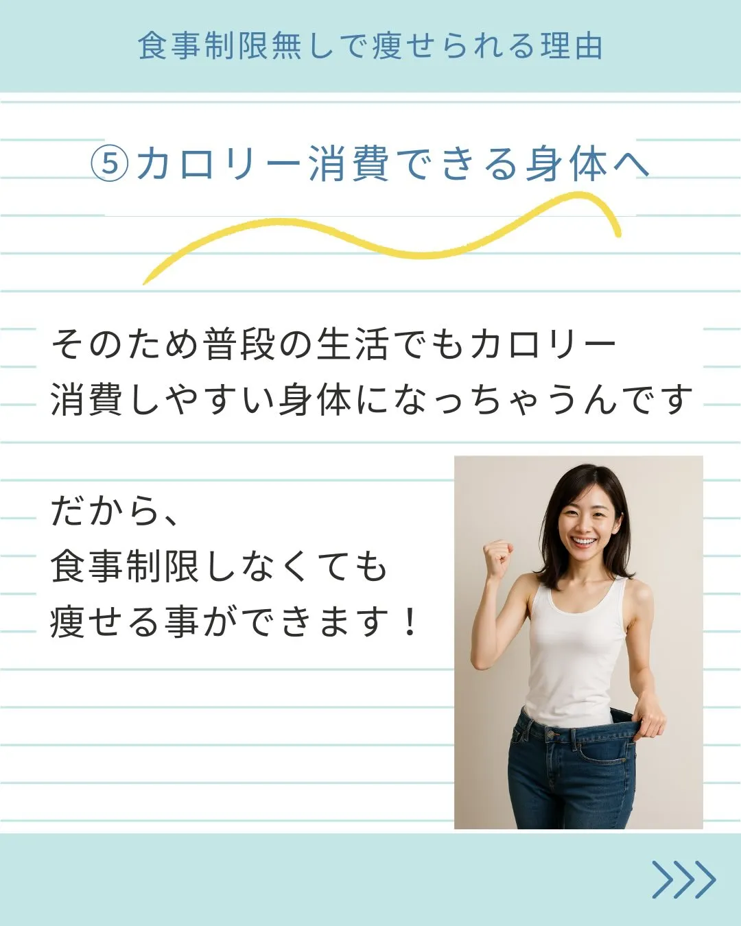 【食事制限しなくても痩せます！】